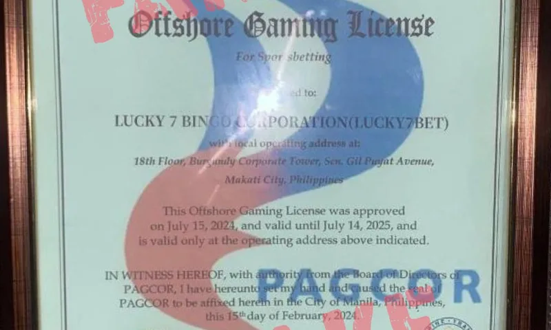 PAGCOR Statutory Regulatory Compliance